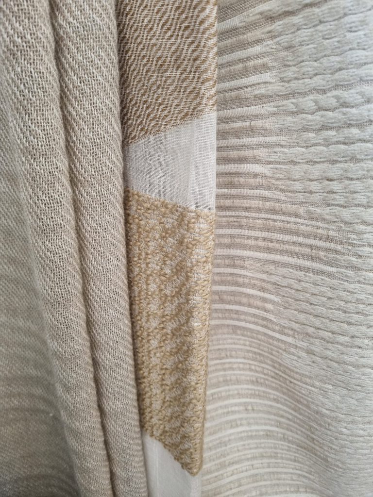Lin naturel tissé
